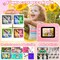Kids Instant Print Camera with 32MP Photo 1080P Video and 2.4 Inch Screen for Creative Fun